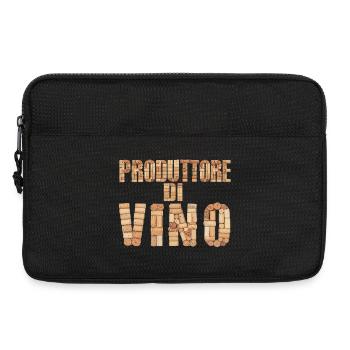 Produttore di Vino – Design realistico - Sacoche pour ordinateur portable 13 pouces - noir - Devant