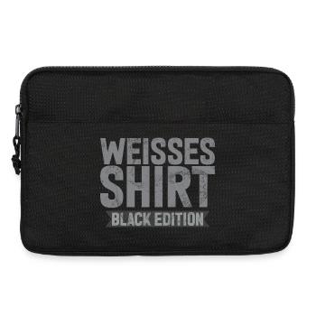 Chemise Blanche Édition Noire Drôle de Dicton - Sacoche pour ordinateur portable 13 pouces - noir - Devant