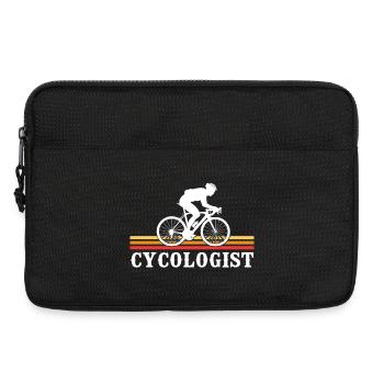 Cycologist cycling  - Laptoptasche 13" - Schwarz - Vorne