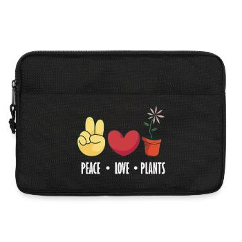 Cadeaux pour les jardins et les amoureux des plantes - Sacoche pour ordinateur portable 13 pouces - noir - Devant