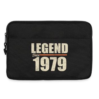 Anniversaire 1979 | Légende depuis 1979 - Sacoche pour ordinateur portable 13 pouces - noir - Devant