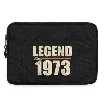 Anniversaire 1973 | Légende depuis 1973 - Sacoche pour ordinateur portable 13 pouces - noir - Devant