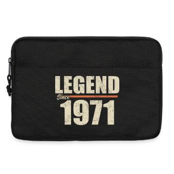 Birthday 1971 | Legend since 1971 - Laptop bag 13" - black - Front