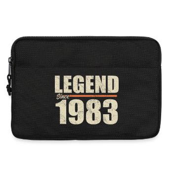Anniversaire 1983 | Légende depuis 1983 - Sacoche pour ordinateur portable 13 pouces - noir - Devant