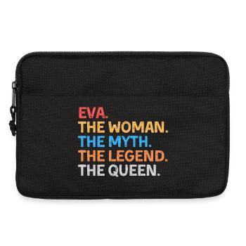 Eva La Femme Le Mythe La Légende La Reine - Sacoche pour ordinateur portable 13 pouces - noir - Devant