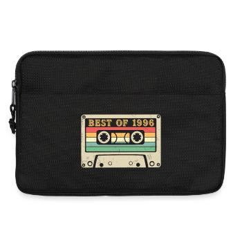 Best of 1996 Retro Cassette 30th Birthday - Laptop bag 13" - black - Front