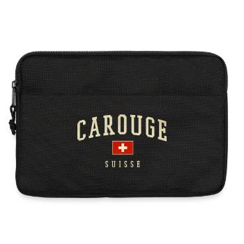Carouge Suisse Vintage Logo - Sacoche pour ordinateur portable 13 pouces - noir - Devant