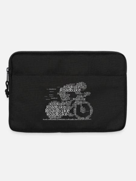 Klare Roadbike Botschaft - Laptoptasche 13" - Schwarz