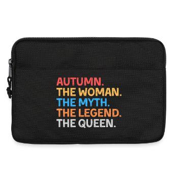 Autumn The Woman The Myth The Legend The Queen - Laptop bag 13" - black - Front