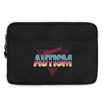 Weaponized Autism - Funny Gen Alpha Memes - Laptop bag 13" - black - Front
