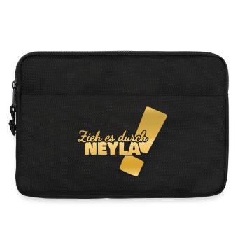 First name Neyla - Laptop bag 13" - black - Front