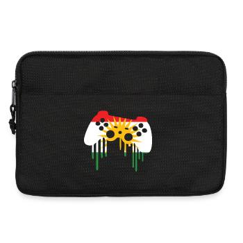 Kurdistan flag gamer - Laptop bag 13" - black - Front