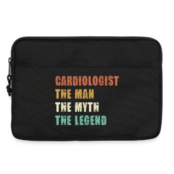 Cardiologue : Homme, mythe, légende - Sacoche pour ordinateur portable 13 pouces - noir - Devant