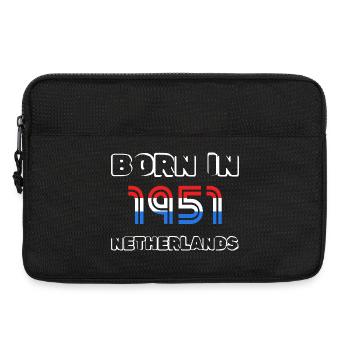 1951 - Laptoptasche 13" - Schwarz - Vorne