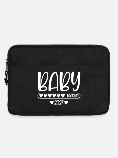 Baby 2027 loading - Laptoptasche 13" - Schwarz