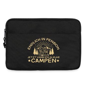 Retraite du camping de la maison d’hôtes - Sacoche pour ordinateur portable 13 pouces - noir - Devant