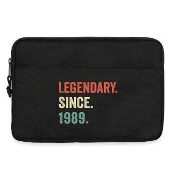 legendary since 1989 - Laptop bag 13" - black - Front