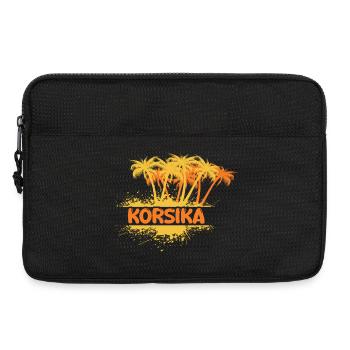Corsica as a sun - Laptop bag 13" - black - Front