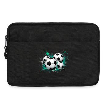 Football design for a major event - Laptop bag 13" - black - Front