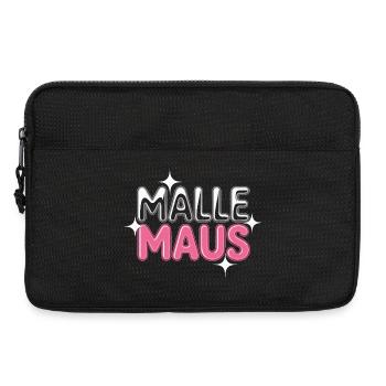 Mallemaus JGA Frauen Mallorca Fan Party Malle Maus - Laptoptasche 13" - Schwarz - Vorne