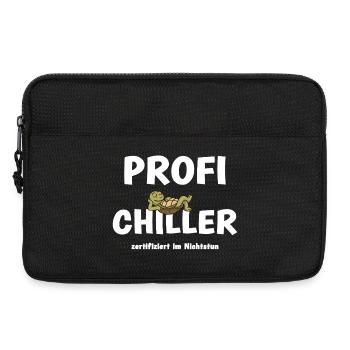 Profi Chiller Schildkröte zertifiziert im Nichtstu - Laptoptasche 13" - Schwarz - Vorne