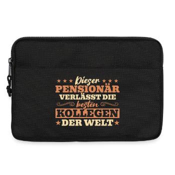 Pensionär Abschied – Die besten Kollegen gehen - Laptoptasche 13" - Schwarz - Vorne