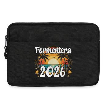 Formentera 2026 - Laptoptasche 13" - Schwarz - Vorne