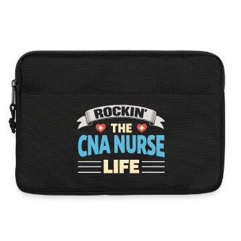 Rockin L’infirmière CNA Vie d’infirmière Infirmière Infirmière Tous les Jours - Sacoche pour ordinateur portable 13 pouces - noir - Devant