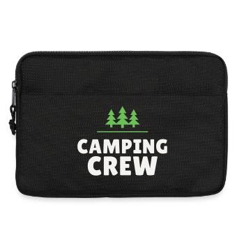 Camping Crew Camping Nature Team Friends Outdoor - Laptop bag 13" - black - Front