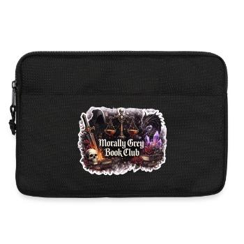 Club de lecture moralement gris - Sacoche pour ordinateur portable 13 pouces - noir - Devant