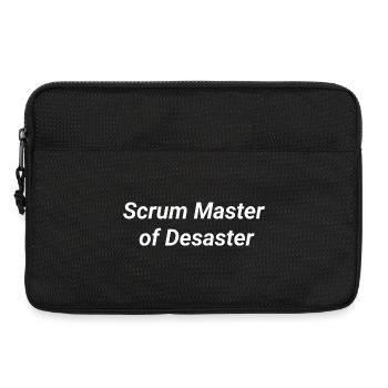 Scrum Master du Désastre - Sacoche pour ordinateur portable 13 pouces - noir - Devant