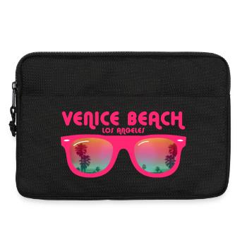 Venice Beach Los Angeles - Laptop bag 13" - black - Front