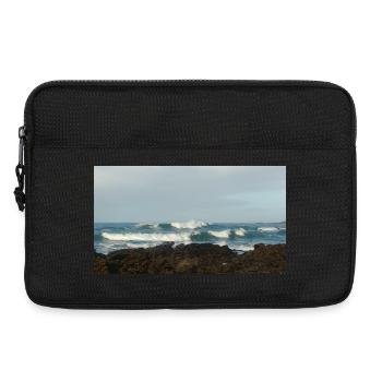 Brittany souvenir gift - Laptop bag 13" - black - Front