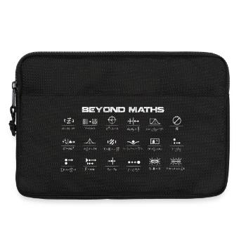 Au-delà des mathématiques - Sacoche pour ordinateur portable 13 pouces - noir - Devant
