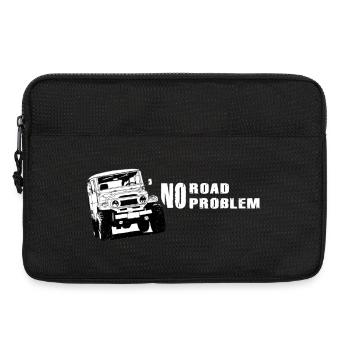 Landcruiser BJ40 No Road No Problem - Sacoche pour ordinateur portable 13 pouces - noir - Devant