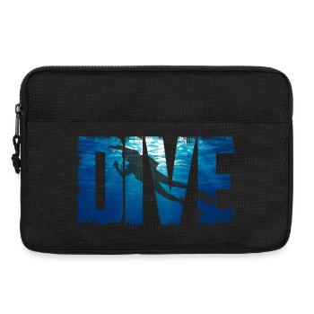 Plongée sous-marine - Sacoche pour ordinateur portable 13 pouces - noir - Devant