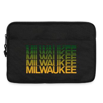 Milwaukee Gradient Blockprint - Laptoptasche 13" - Schwarz - Vorne