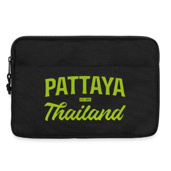 Pattaya Thailand LimeScript - Laptoptasche 13" - Schwarz - Vorne