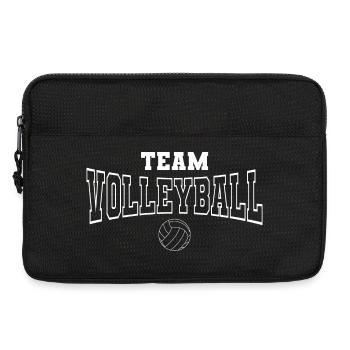Volleyball Team - Laptop bag 13" - black - Front