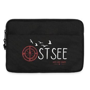 Ostseeküste - Meerliebe - Laptoptasche 13" - Schwarz - Vorne
