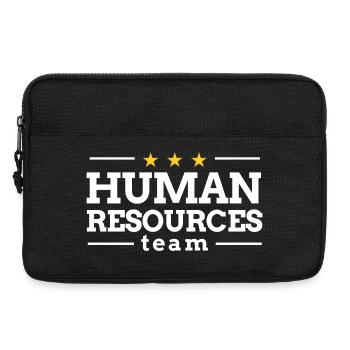 Équipe des ressources humaines - Sacoche pour ordinateur portable 13 pouces - noir - Devant
