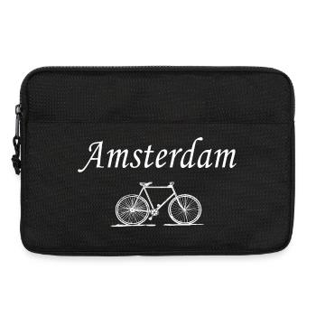 Amsterdam - Sacoche pour ordinateur portable 13 pouces - noir - Devant