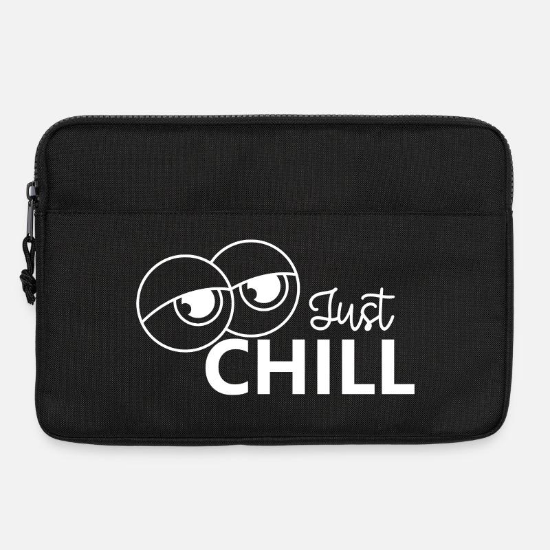 Just Chill / Just Relaxed - Laptoptasche 13" - Schwarz