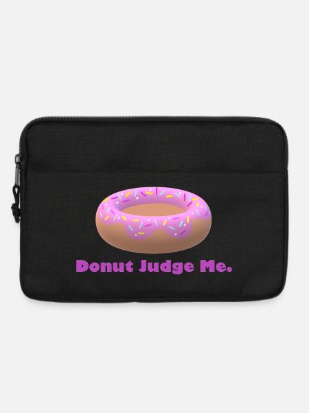 Krapfen - Laptoptasche 13" - Schwarz