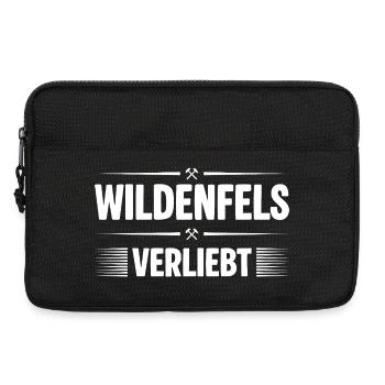 Wildenfels Verliebt - Laptoptasche 13" - Schwarz - Vorne