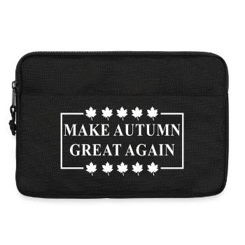 Machen Sie den Herbst wieder großartig - Laptoptasche 13" - Schwarz - Vorne