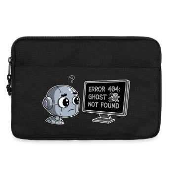 Error 404: Ghost Not Found - Laptop bag 13" - black - Front