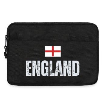 Flag of England, English patriot - Laptop bag 13" - black - Front