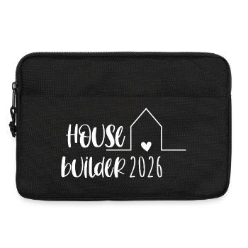 Housebuilder 2026 Gift Home Construction - Laptop bag 13" - black - Front