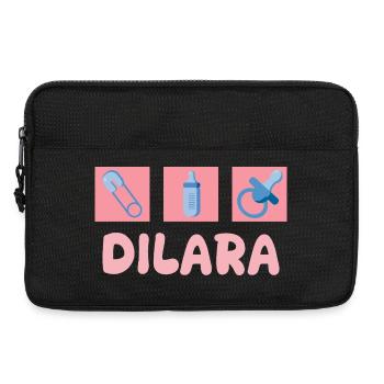 Sucette Dilara - Sacoche pour ordinateur portable 13 pouces - noir - Devant